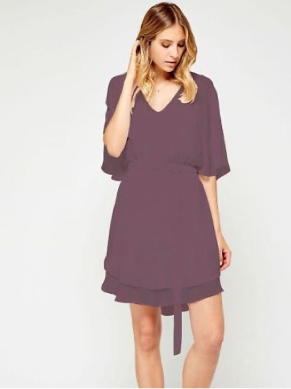 Gentle Fawn Kalamata Dress - Crushed Violet size 4